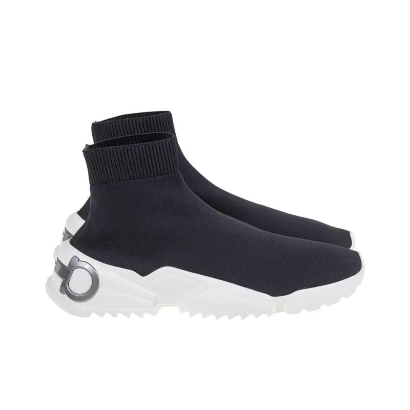 Ferragamo Casual Shoes Women's High Top Black-1