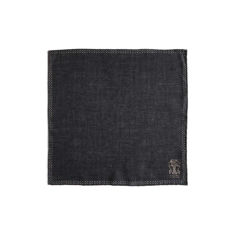 Brunello Cucinelli Silk Pocket Square-0