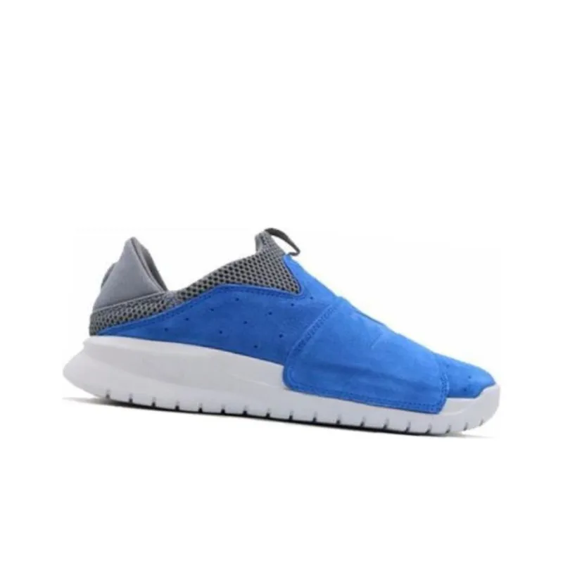 Nike Benassi Slip Durable Breathable Low Top Casual Shoes Men's Blue Gray-1