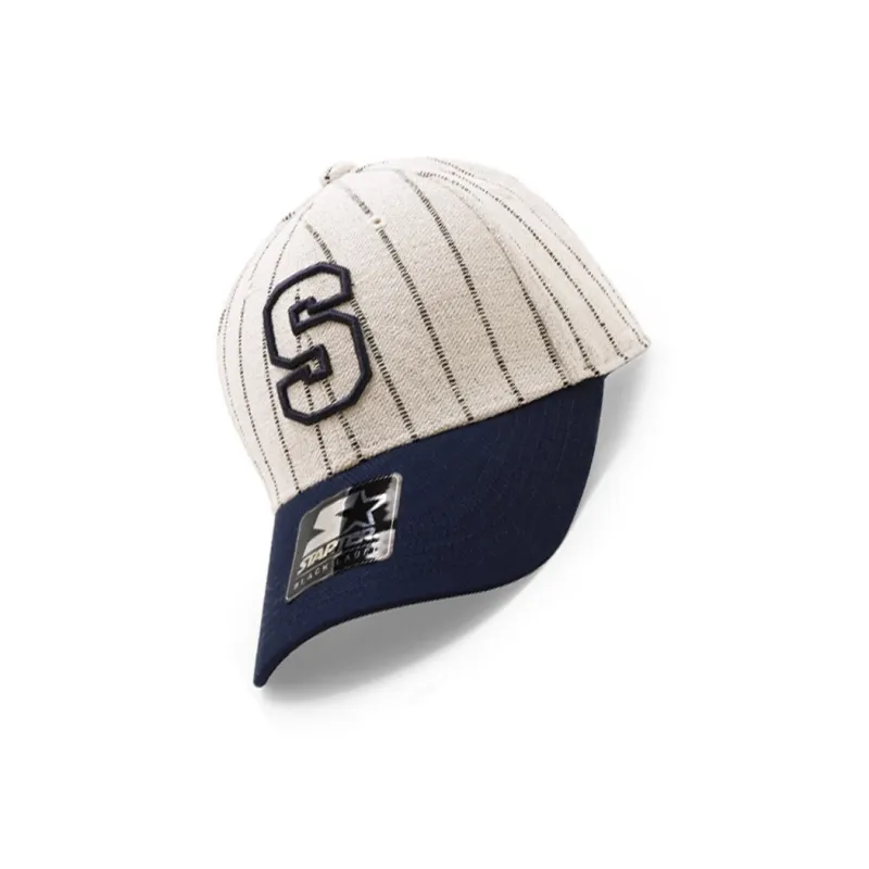 STARTER Polyester Cotton Viscose Baseball Caps Unisex Blue-2