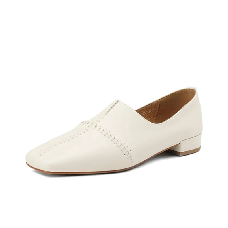 EASTTATA ET Loafers Women's Pastel Pink-4