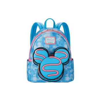 Disney Polyurethane Backpack Mini Unisex Blue