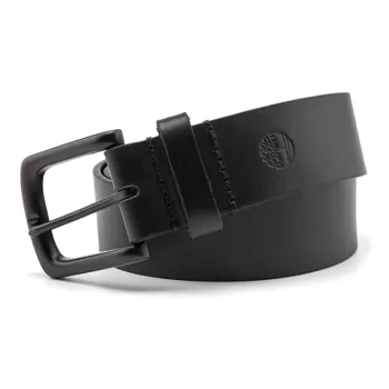Timberland Logo Design Pin Buckle Cow Leather Leather Belts Men's Multicolor