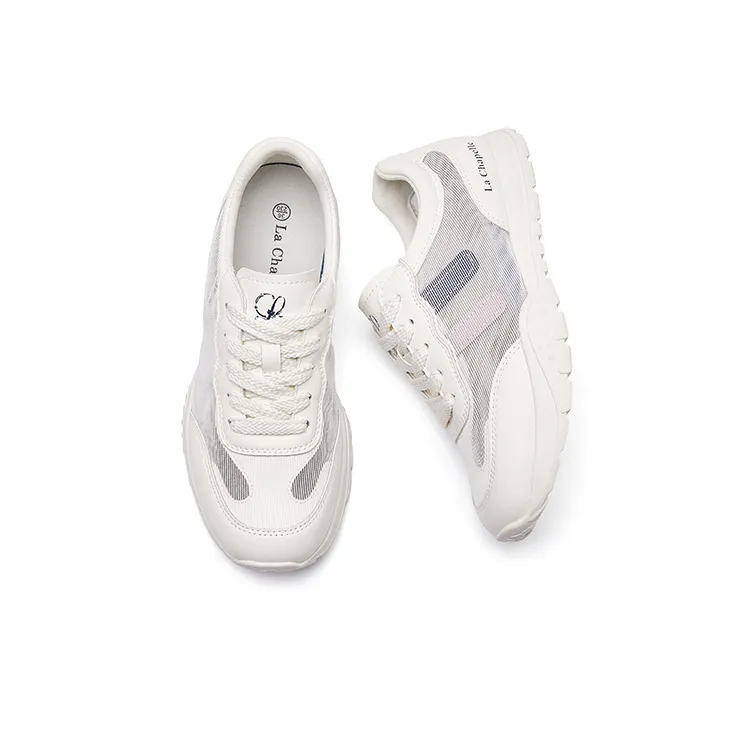 La Chapelle Height Increasing Breathable Low-Top Skateboard Shoes Women's-7