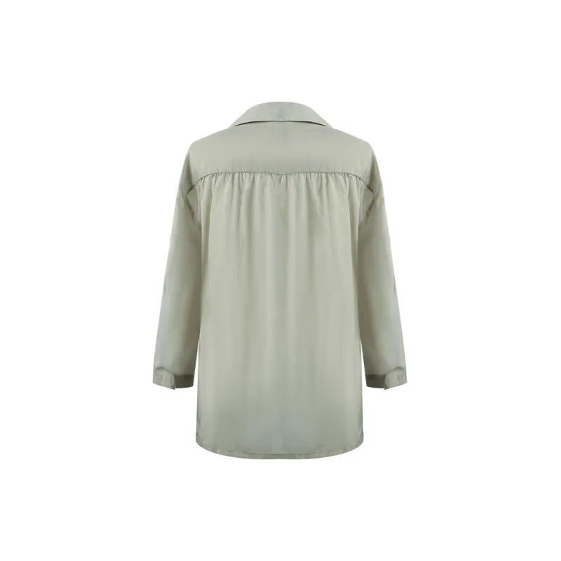 THE SEA LIFE Shirt Women's Shimmer Green-1