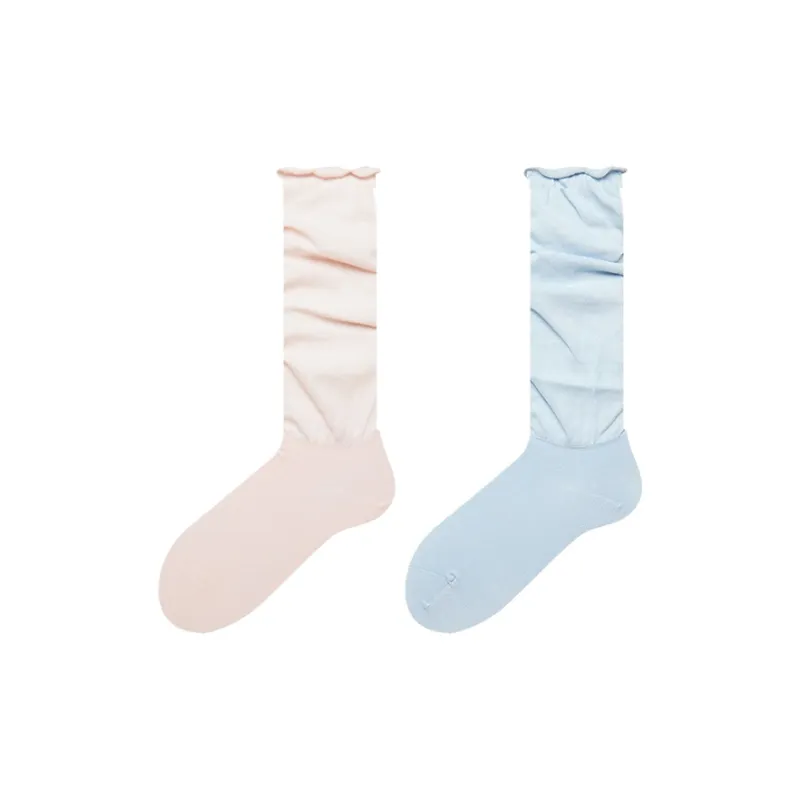 Duanmei Mid Calf Socks Women's 2 Pack-3