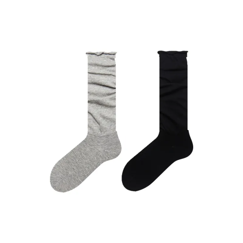 Duanmei Mid Calf Socks Women's 2 Pack-1