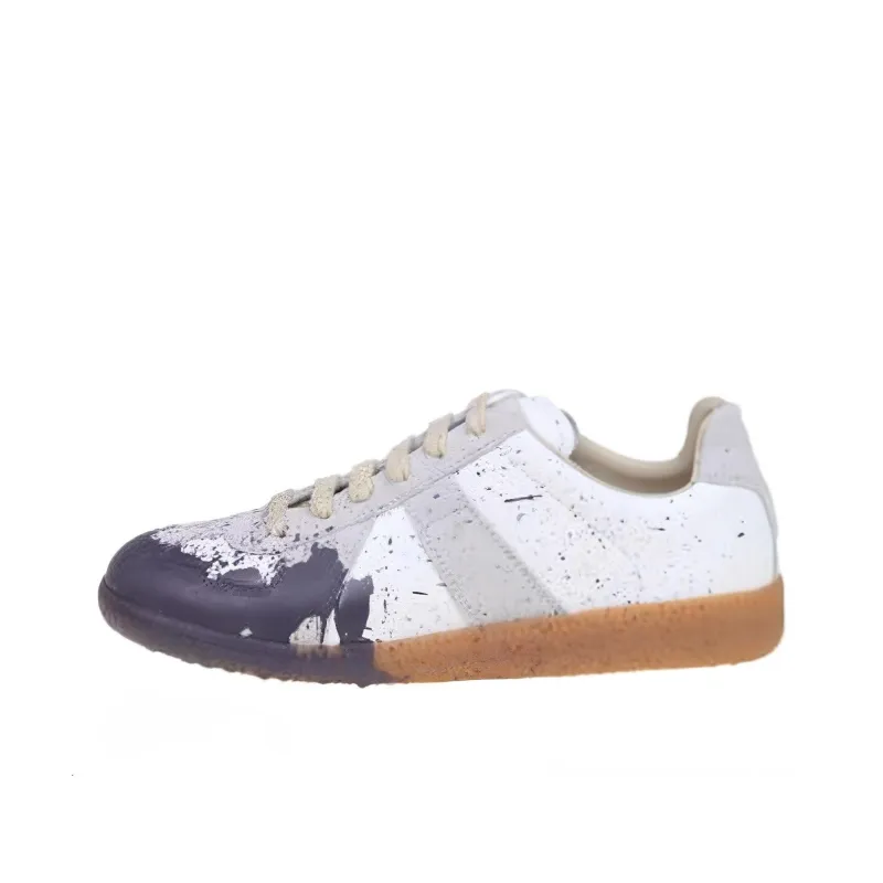 Maison Margiela Paint Replica Lace-Up Sneakers Women's-0