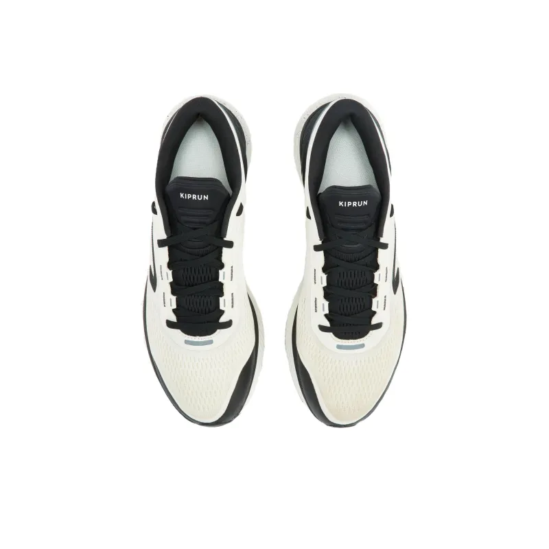 DECATHLON Kiprun KS500 Cushioning Wear-Resistant Low-Top Running Shoes Men's White Black-3