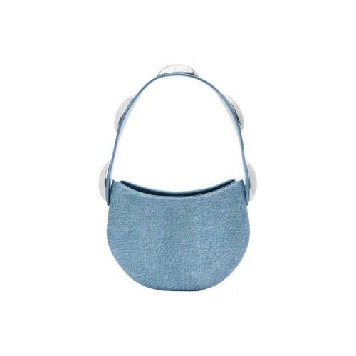 alexander wang Dome Denim Crossbody Bag