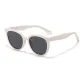 Ecru Frame with Gray Lens