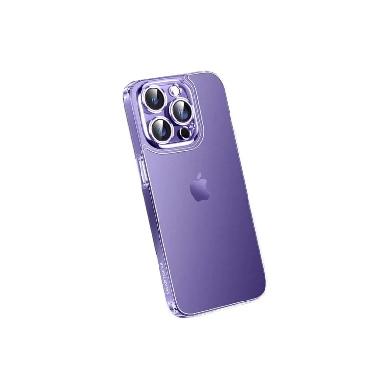 Flashing Demons Glass Material Anti Fingerprint High End Explosion Proof Impact Resistant Phone Cases Apple-0