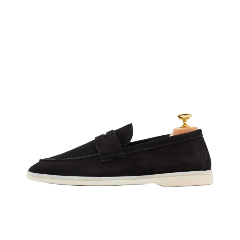 SCAROSSO Luciano Almond Toe Loafers-0