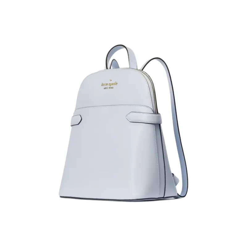 Kate Spade Staci Saffiano Leather Backpack Women's Light Hydrangea Multicolor-1
