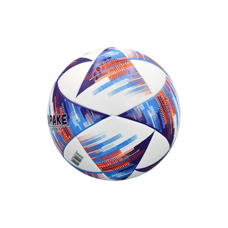 SIPAKESPORT Size 5 Soccer PU Seamless Thermal bonding Unisex Red Blue-3