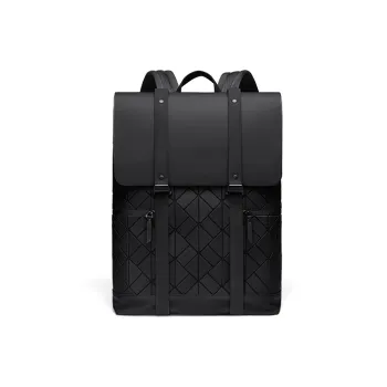 MashaLanti PU Backpack Large Size Unisex Black