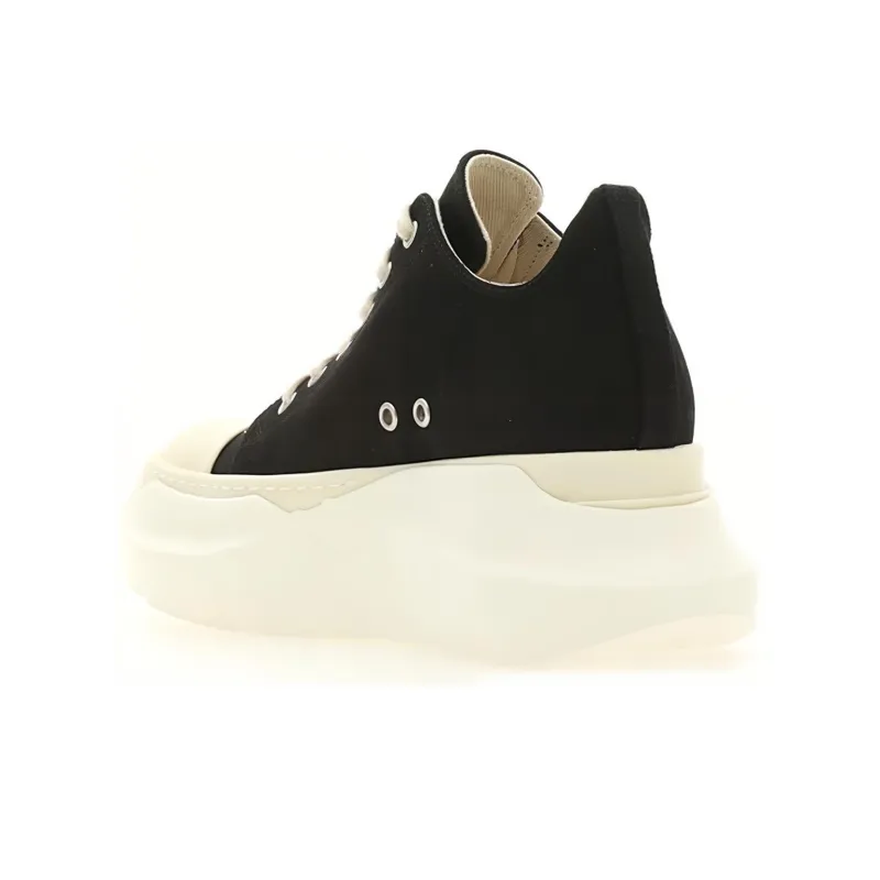 Rick Owens DRKSHDW Low Top Stylish Skateboarding Shoes Women's Black-2