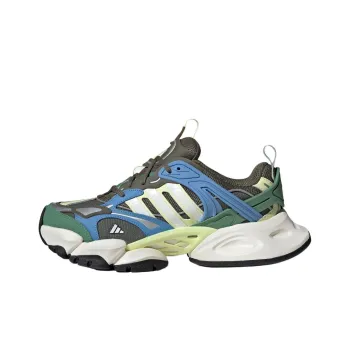 Adidas XLG RUNNER DELUXE Abrasion Resistant Breathable Low Top Running Shoes Unisex Brown Green