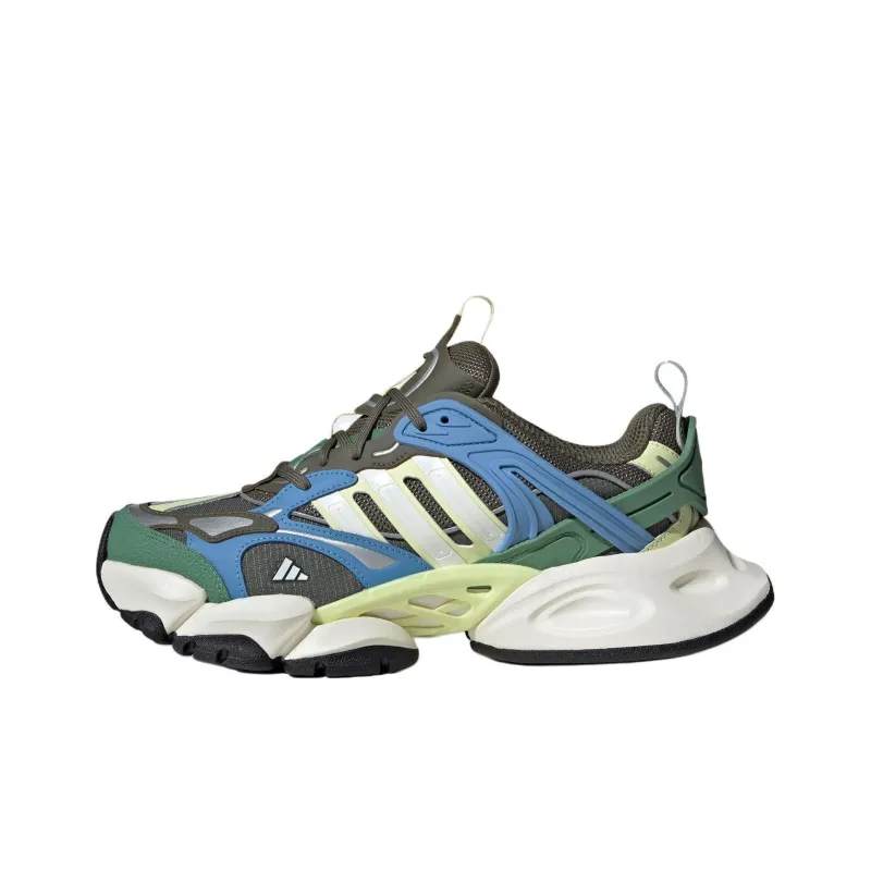 Adidas XLG RUNNER DELUXE Abrasion Resistant Breathable Low Top Running Shoes Unisex Brown Green-0