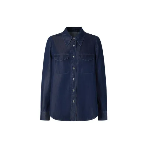 JZ. ANNAKRO Shirts Women's Dark Blue