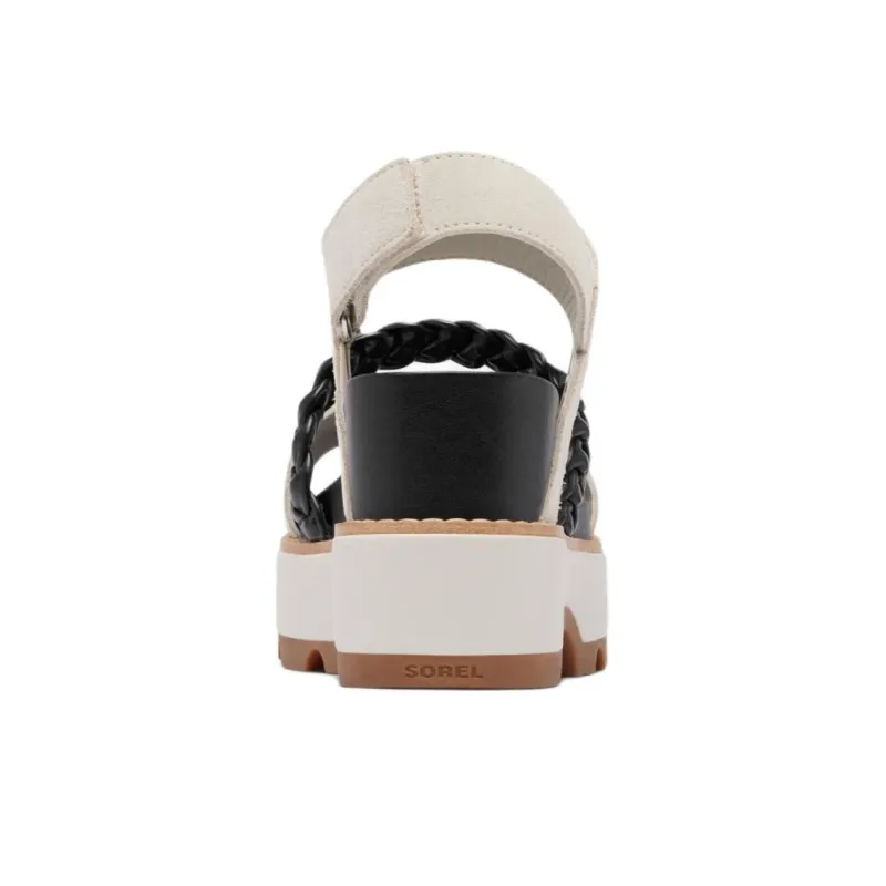 SOREL Joanie Strap Sandals Women's Black Gray Color-5