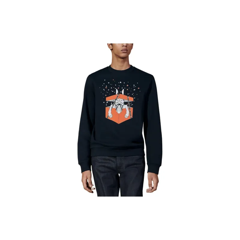 HERMES SS24 Sweatshirt Men's Marine Blue-2