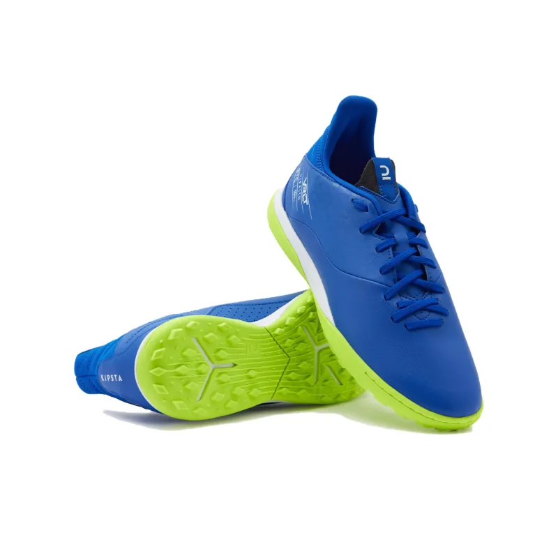 DECATHLON TF Rubber Broken Studs Wear Resistant Soccer Shoes Men's Blue Yellow-3