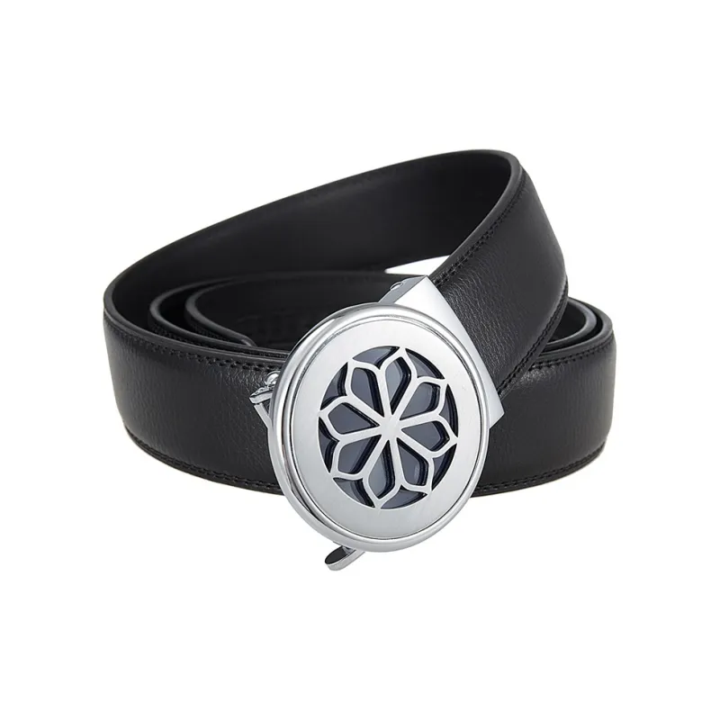 JW Cow Leather Belts Men's 3.5cm-3