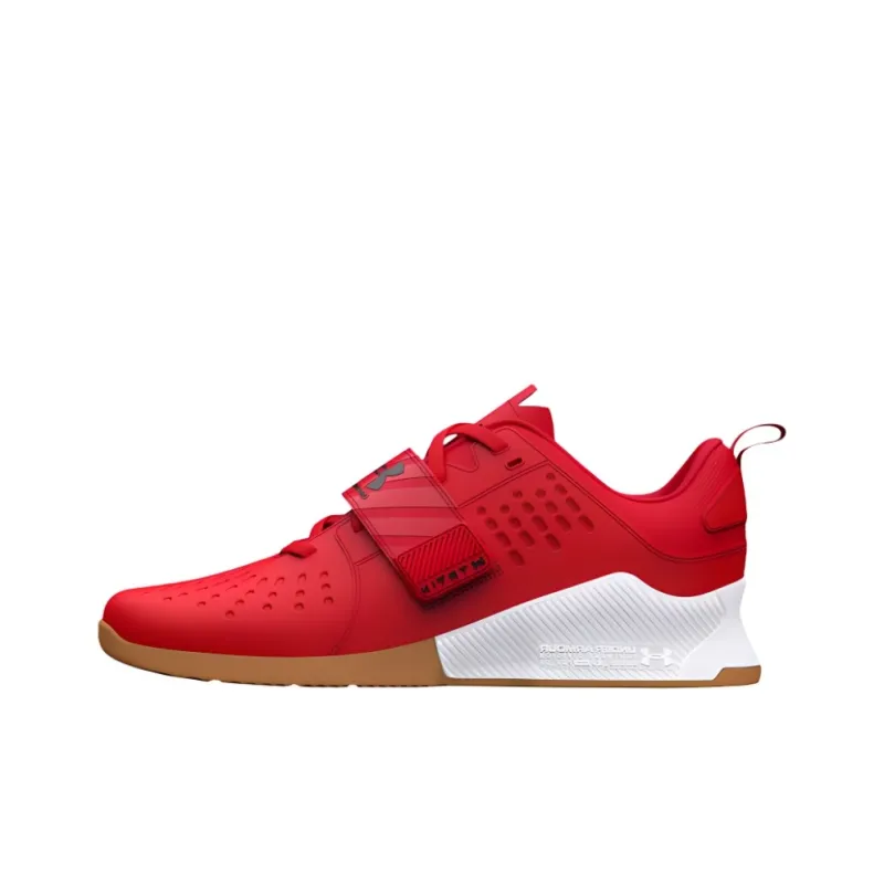 Under Armour Cushioning Wear-Resistant Low-Top Casual Shoes Men's Red-0