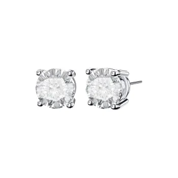 RAWNESS 925 Sterling Silver Stud Earrings Women's