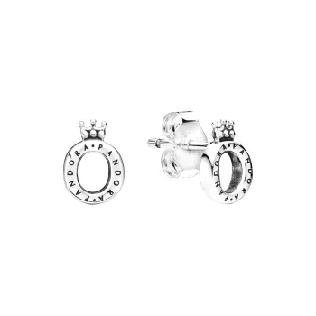 Pandora 925 Sterling Silver Stud Earrings Women's