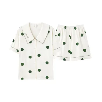 ROUKEER Pajama Set Women's White