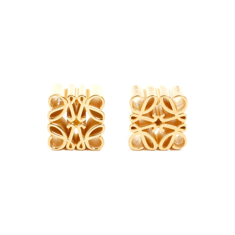 LOEWE Anagram Stud Earrings-0