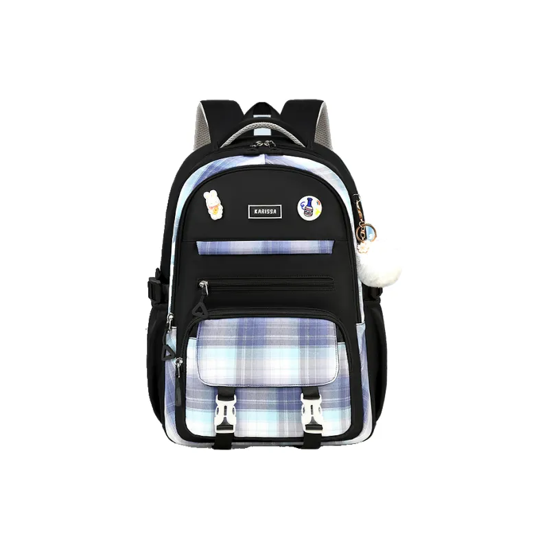 Carissa Oxford Backpack Regular Women's Purple/Pink/Black-14