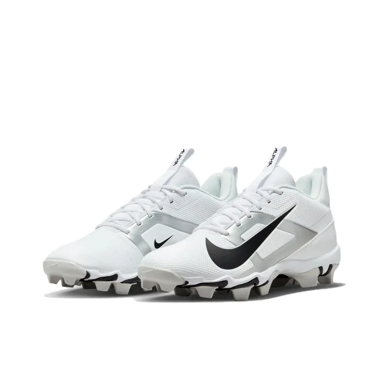 Nike Alpha Menace 4 Shark White Metallic Silver Photon Dust Black-2