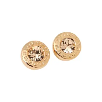 COACH Brass Stud Earrings Women's
