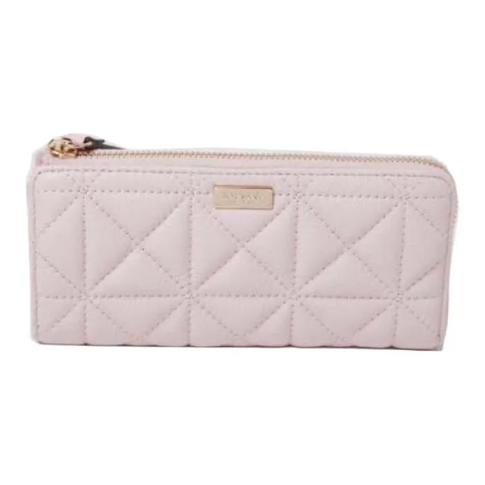 Kate Spade Leather Wallet Unisex Pink-0
