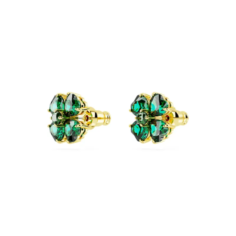 Swarovski Idyllia Clover Stud Earrings-2