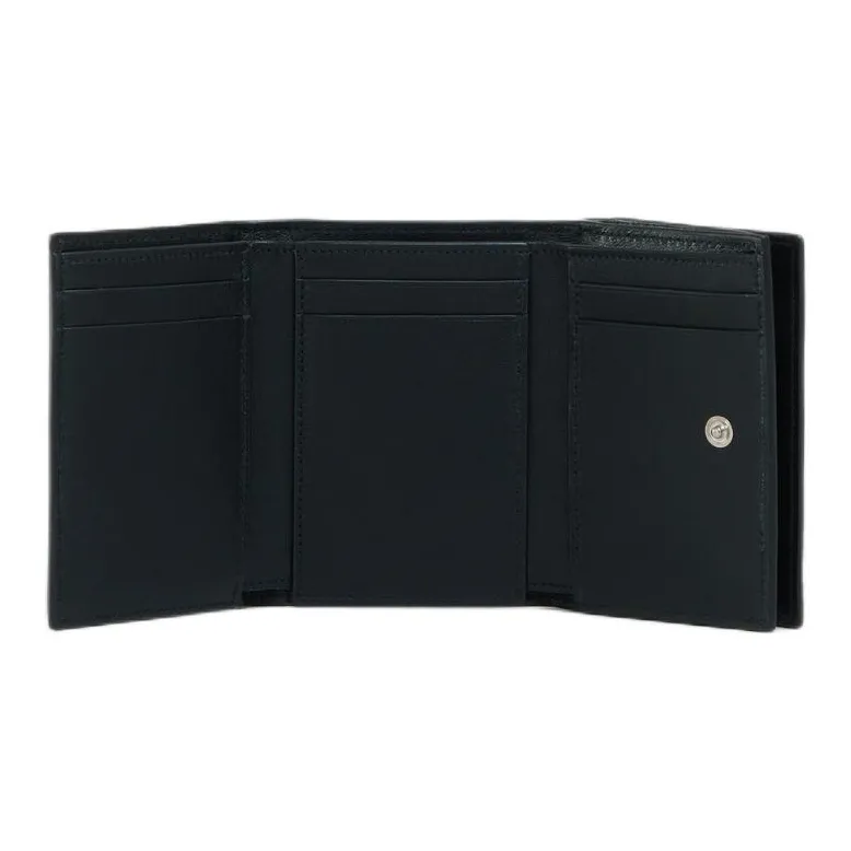 MARNI Leather With Polyester Wallet Men's Black-3