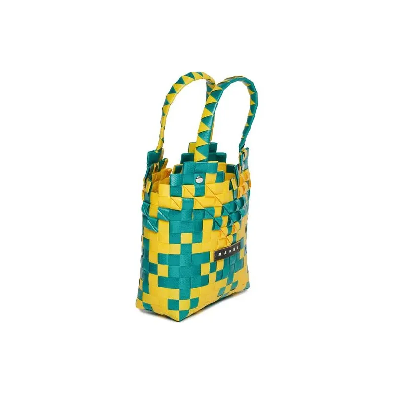 MARNI Logo Patch Top Handle Bag-1