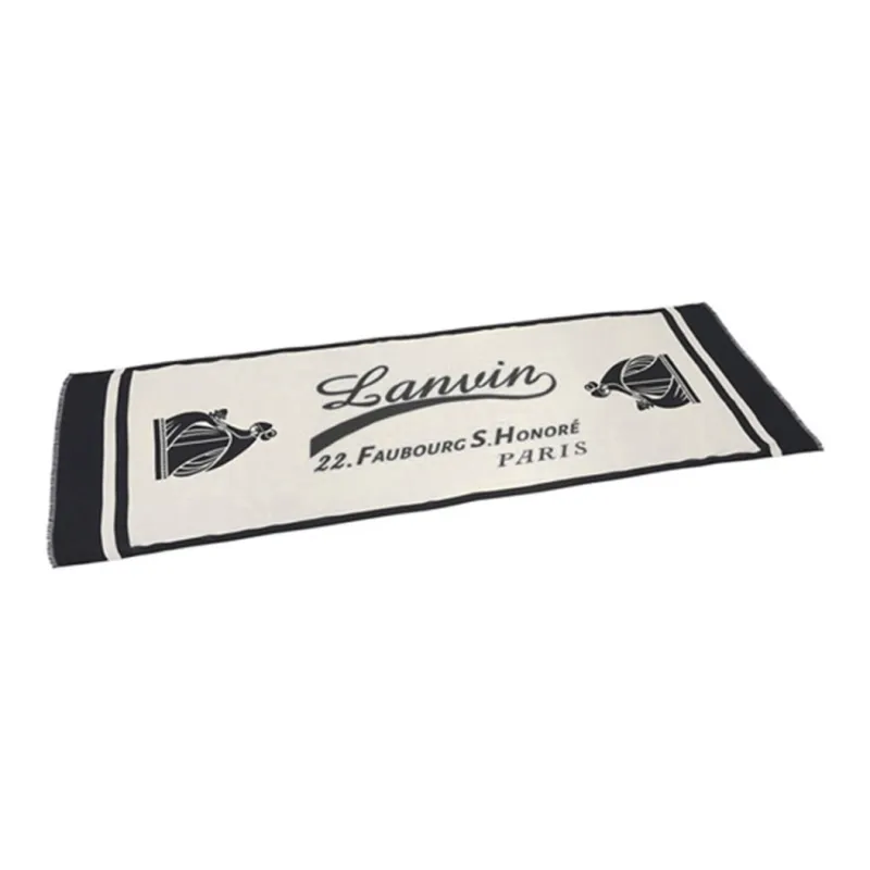 Lanvin Knit Scarves Women's Ecru-1