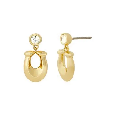 COACH Stud Earrings Women's Gold