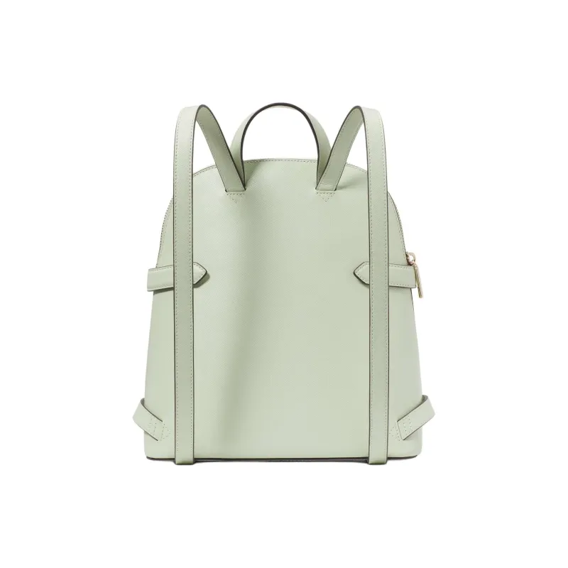 Kate Spade Staci Saffiano Leather Backpack Women's Light Olive-2