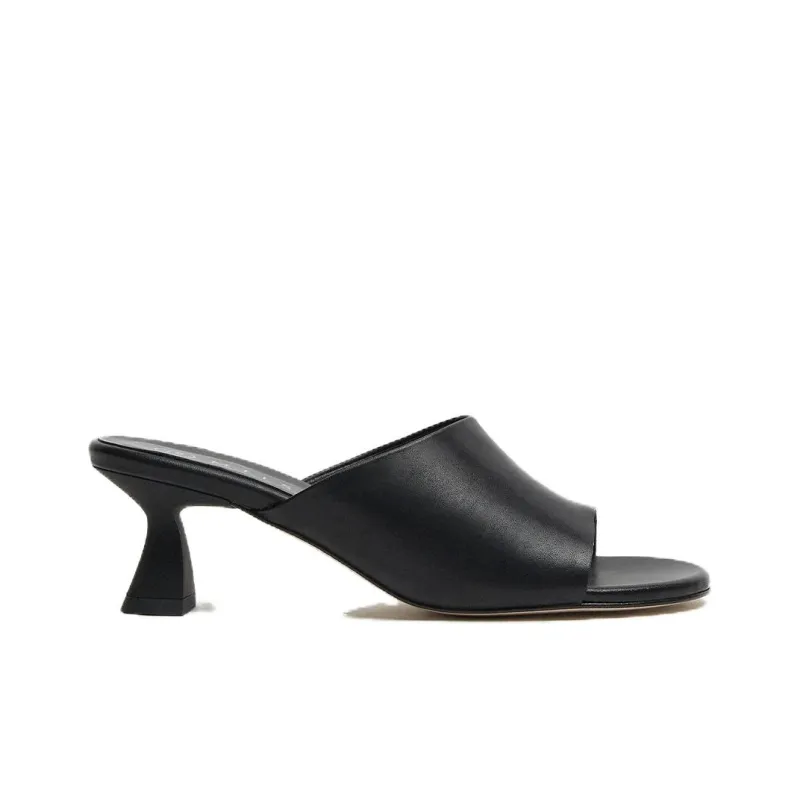 MIISTA Slide Slippers Women's Black-1