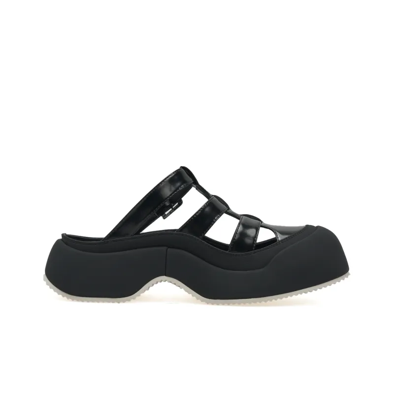 CORINNA DI MARSALA Closed Toe Slippers 4.5cm Women's-9