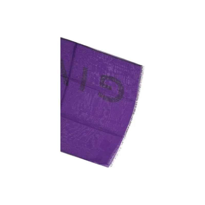 GIVENCHY Knit Scarves Women's Purple-2