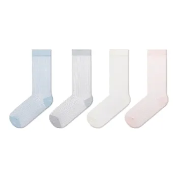 Duanmei Mid Calf Socks Women's 4 Pack