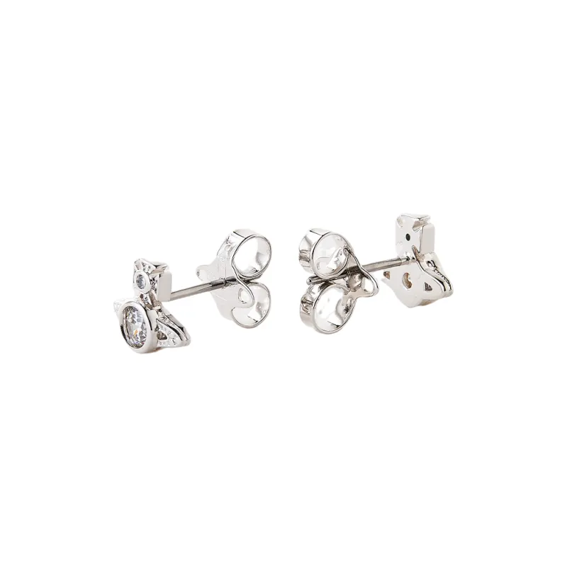 Vivienne Westwood Rhinestone Stud Earrings Women's-1