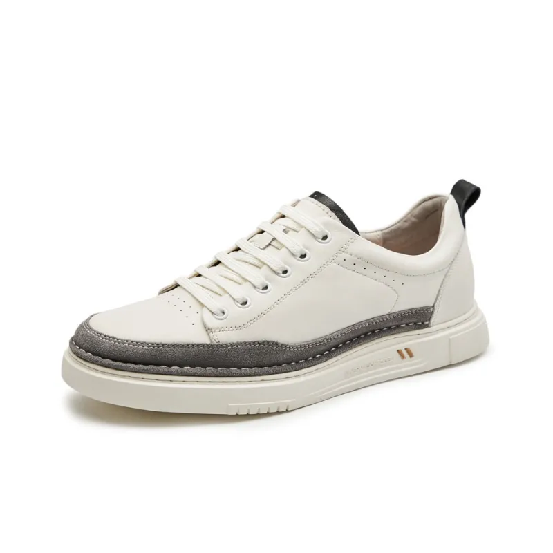 GOG Skateboard Shoes Men Low Top White-1