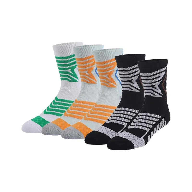 Ledomoda Basketball Socks Unisex 5 Pack-0